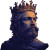 Futuristic Young King Vinyl Car Decal Sticker – Waterproof & UV-Resistant 8"