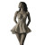 Woman In Dress V2 Vinyl Car Decal Sticker – Waterproof & UV-Resistant 8"