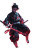 Dragonic Tanjiro Vinyl Car Decal Sticker – Waterproof & UV-Resistant 8"