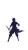 Sasuke'S Chidori Vinyl Car Decal Sticker – Waterproof & UV-Resistant 8"