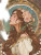 Art Nouveau Goddess Vinyl Car Decal Sticker – Waterproof & UV-Resistant 8"