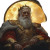 Moon King V2 Vinyl Car Decal Sticker – Waterproof & UV-Resistant 8"