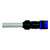 Attwood Marine Blue Scrub Brush | Telescoping Aluminum Pole, Squeegee End, Foam Grips