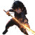 Mysterious Anime Swordsman Vinyl Car Decal Sticker – Waterproof & UV-Resistant 8"