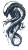 Alien Xenomorph Tattoo Vinyl Car Decal Sticker – Waterproof & UV-Resistant 8"