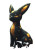 Umbreon Illustration Vinyl Car Decal Sticker – Waterproof & UV-Resistant 8"