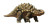 Ankylosaurus Dinosaur V2 Vinyl Car Decal Sticker – Waterproof & UV-Resistant 8"