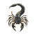Scorpio Astrological Sign Vinyl Car Decal Sticker – Waterproof & UV-Resistant 8"