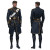Winter Steampunk Uniform Vinyl Car Decal Sticker – Waterproof & UV-Resistant 8"