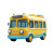 3D Cute Bus Vinyl Car Decal Sticker – Waterproof & UV-Resistant 8"