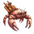 War Crab Boss Vinyl Car Decal Sticker – Waterproof & UV-Resistant 8"
