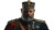 King Man Portrait Vinyl Car Decal Sticker – Waterproof & UV-Resistant 8"