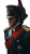 Napoléon Bonaparte V2 Vinyl Car Decal Sticker – Waterproof & UV-Resistant 8"