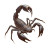 Realistic Scorpion V2 Vinyl Car Decal Sticker – Waterproof & UV-Resistant 8"