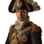 Napoleonic Officer Vinyl Car Decal Sticker – Waterproof & UV-Resistant 8"