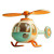 Cute Helicopter Toy Vinyl Car Decal Sticker – Waterproof & UV-Resistant 8"