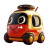 Cute Smart Car Robot Vinyl Car Decal Sticker – Waterproof & UV-Resistant 8"