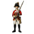 Redcoat Soldier Ornament Vinyl Car Decal Sticker – Waterproof & UV-Resistant 8"