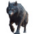 Fantasy Wolf Clinkz Vinyl Car Decal Sticker – Waterproof & UV-Resistant 8"
