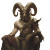 Fantasy Satyr Illusionist Vinyl Car Decal Sticker – Waterproof & UV-Resistant 8"