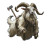 Cursed Barbarian Goat Vinyl Car Decal Sticker – Waterproof & UV-Resistant 8"