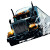 Truck Driver Action Vinyl Car Decal Sticker – Waterproof & UV-Resistant 8"
