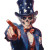 Uncle Sam Skeleton V2 Vinyl Car Decal Sticker – Waterproof & UV-Resistant 8"