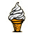 Ice Cream Icon Vinyl Car Decal Sticker – Waterproof & UV-Resistant 8"