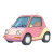 90S Cartoon Car Vinyl Car Decal Sticker – Waterproof & UV-Resistant 8"