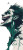 Sinister Joker Portrait Vinyl Car Decal Sticker – Waterproof & UV-Resistant 8"