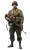 Wwii American Infantry Vinyl Car Decal Sticker – Waterproof & UV-Resistant 8"