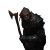 Orc Warrior Portrait V2 Vinyl Car Decal Sticker – Waterproof & UV-Resistant 8"