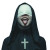 Rebellious Nun V3 Vinyl Car Decal Sticker – Waterproof & UV-Resistant 8"