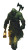 Dark Fantasy Orc V2 Vinyl Car Decal Sticker – Waterproof & UV-Resistant 8"