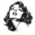 Vintage Comic Portrait Vinyl Car Decal Sticker – Waterproof & UV-Resistant 8"