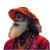 Afrocentric Santa Claus Vinyl Car Decal Sticker – Waterproof & UV-Resistant 8"
