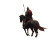 Charging Knight V3 Vinyl Car Decal Sticker – Waterproof & UV-Resistant 8"