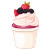 Cartoon Ice Cream Cup Vinyl Car Decal Sticker – Waterproof & UV-Resistant 8"