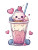 Kawaii Ice Cream V5 Vinyl Car Decal Sticker – Waterproof & UV-Resistant 8"