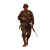 Wwii Soldier Marching Vinyl Car Decal Sticker – Waterproof & UV-Resistant 8"