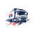 S.T.M. Truck Logo Vinyl Car Decal Sticker – Waterproof & UV-Resistant 8"
