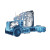 Blue Transparent Truck Vinyl Car Decal Sticker – Waterproof & UV-Resistant 8"