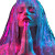 Futuristic Madonna Prayer Vinyl Car Decal Sticker – Waterproof & UV-Resistant 8"