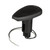 Secure Fit Threaded Light Pole Base | Teardrop Shape, Black, Stainless Steel