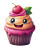 Kawaii Cupcake V3 Vinyl Car Decal Sticker – Waterproof & UV-Resistant 8"
