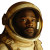 Oyelowo As Martian Astronaut Vinyl Car Decal Sticker – Waterproof & UV-Resistant 8"