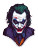Angry Joker Sticker Vinyl Car Decal Sticker – Waterproof & UV-Resistant 8"