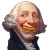 George Washington Grillz Vinyl Car Decal Sticker – Waterproof & UV-Resistant 8"