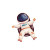 Astronaut Birthday Invitation Vinyl Car Decal Sticker – Waterproof & UV-Resistant 8"