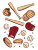 Baseball Blanket Design Vinyl Car Decal Sticker – Waterproof & UV-Resistant 8"